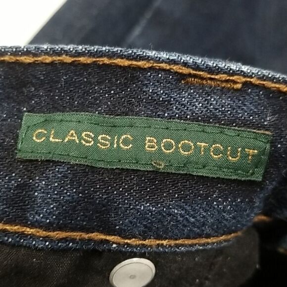 Ralph Lauren Jeans Women's 10 P Boot Cut Blue Denim Button Zip Closure - Picture 5 of 9